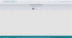 Desktop Screenshot of 3dmyself.com